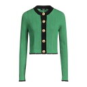 【送料無料】 バルマン レディース カーディガン アウター Cardigans Green