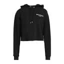 【送料無料】 バルマン レディース パーカー・スウェットシャツ アウター Sweatshirts Black
