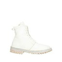 【送料無料】 モマ レディース ブーツ シューズ Ankle boots White