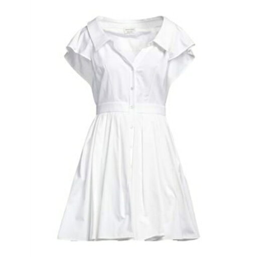 【送料無料】 マックイーン レディース ワンピース トップス Mini dresses White 【送料無料】 マックイーン レディース ワンピース トップス Mini dresses White