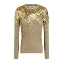 【送料無料】 ヴァレンティノ ガラヴァーニ レディース ニット&セーター アウター Sweaters Gold
