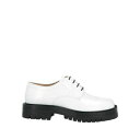 【送料無料】 マルタンマルジェラ レディース オックスフォード シューズ Lace-up shoes White