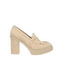 【送料無料】 サントーニ レディース スリッポン・ローファー シューズ Loafers Beige