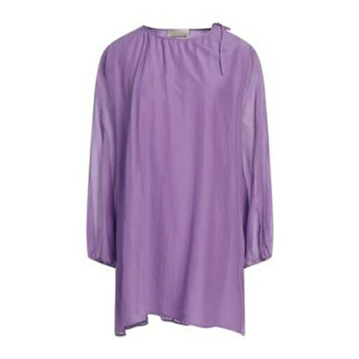 【送料無料】 セミクチュール レディース ワンピース トップス Mini dresses Purple 【送料無料】 セミクチュール レディース ワンピース トップス Mini dresses Purple