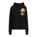 【送料無料】 ドムレベル レディース パーカー・スウェットシャツ アウター Sweatshirts Black