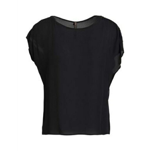 【送料無料】 マニラグレース レディース Tシャツ トップス Tops Black 【送料無料】 マニラグレース レディース Tシャツ トップス Tops Black
