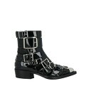 【送料無料】 マックイーン レディース ブーツ シューズ Ankle boots Black