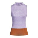 【送料無料】 ミッソーニ レディース ニット&セーター アウター Turtlenecks Purple