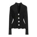 【送料無料】 バルマン レディース カーディガン アウター Cardigans Black