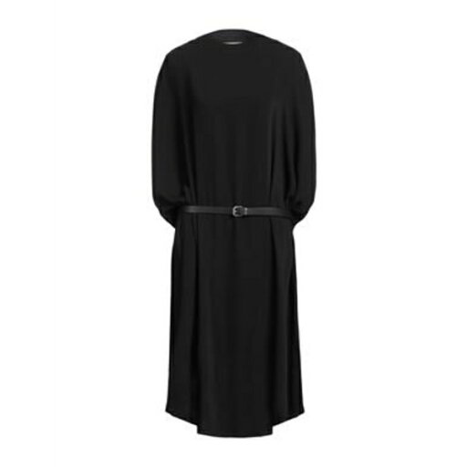 【送料無料】 マルタンマルジェラ レディース ワンピース トップス Midi dresses Black 【送料無料】 マルタンマルジェラ レディース ワンピース トップス Midi dresses Black