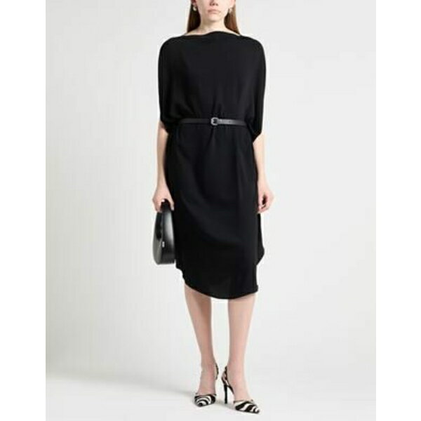 【送料無料】 マルタンマルジェラ レディース ワンピース トップス Midi dresses Black