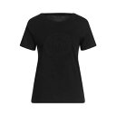 【送料無料】 ゲス レディース Tシャツ トップス T-shirts Black