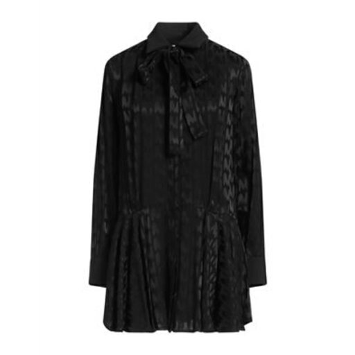 【送料無料】 エムエスジイエム レディース ワンピース トップス Mini dresses Black 【送料無料】 エムエスジイエム レディース ワンピース トップス Mini dresses Black