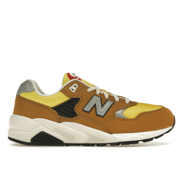 New Balance ニューバランス メンズ スニーカー 【New Balance 580 Real Mad Brown】 サイズ US_8.5(26.5cm) Workwear/Honeycomb/Raw Cashew(4)