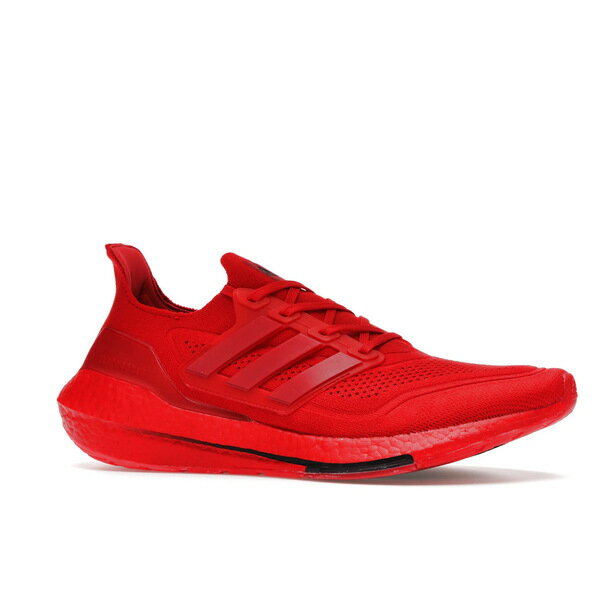 adidas アディダス メンズ スニーカー 【adidas Ultra Boost 21 Vivid Red】 サイズ US_5.5(23.5cm) Vivid Red/Vivid Red-Core Black