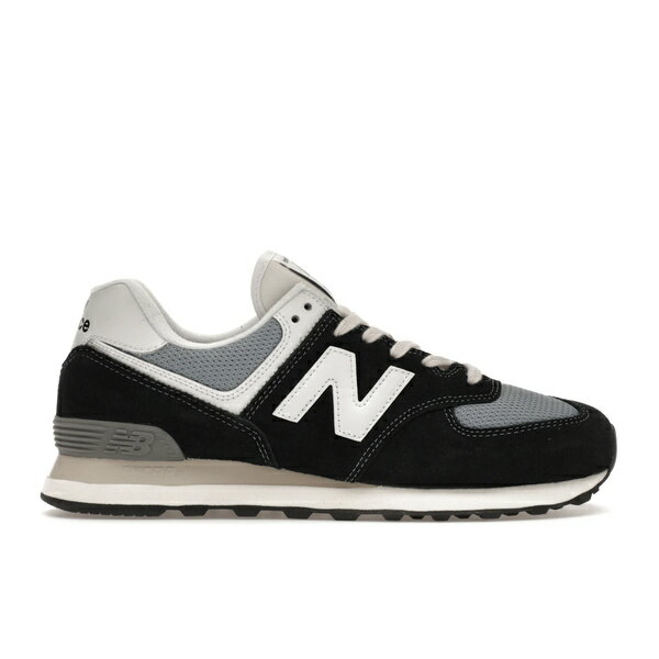 New Balance ニューバランス メンズ スニーカー 【New Balance 574 Black Reflection】 サイズ US_9(27.0cm) Black/Reflection/White