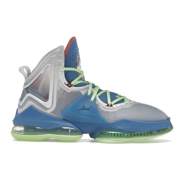 Nike ナイキ メンズ スニーカー 【Nike LeBron 19 Dutch Blue Lime Glow】 サイズ US_M_17 Dutch Blue/Pomegranate-Lime Glow-White