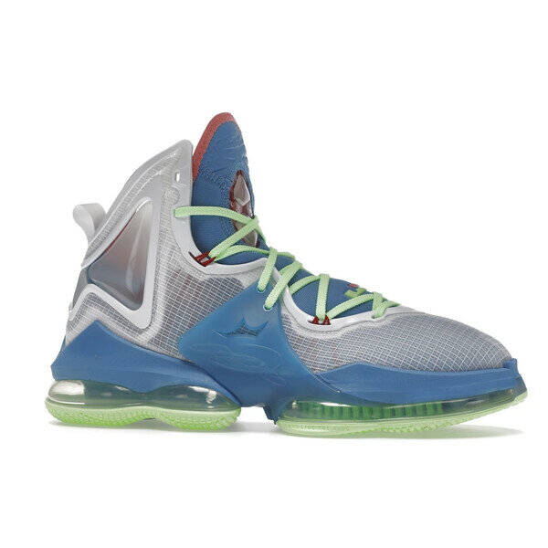 Nike ナイキ メンズ スニーカー 【Nike LeBron 19 Dutch Blue Lime Glow】 サイズ US_M_17 Dutch Blue/Pomegranate-Lime Glow-White