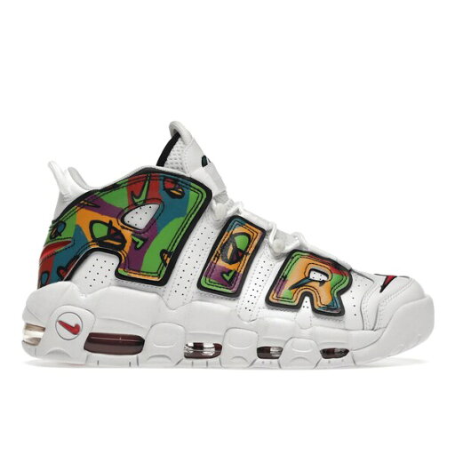Nike ナイキ メンズ スニーカー 【Nike Air More Uptempo Peace, Love, Swoosh】 サイズ US_9.5(27.5cm) White/Black-University Gold-University Red Nike ナイキ メンズ スニーカー 【Nike Air More Uptempo Peace, Love, Swoosh】 サイズ US_9.5(27.5cm) White/Black-University Gold-University Red