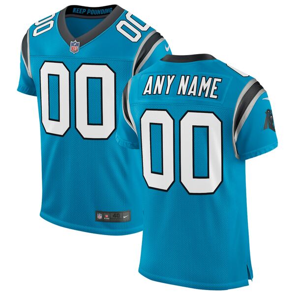 ʥ  ˥ե ȥåץ Carolina Panthers Nike Classic Elite Custom Jersey Blue