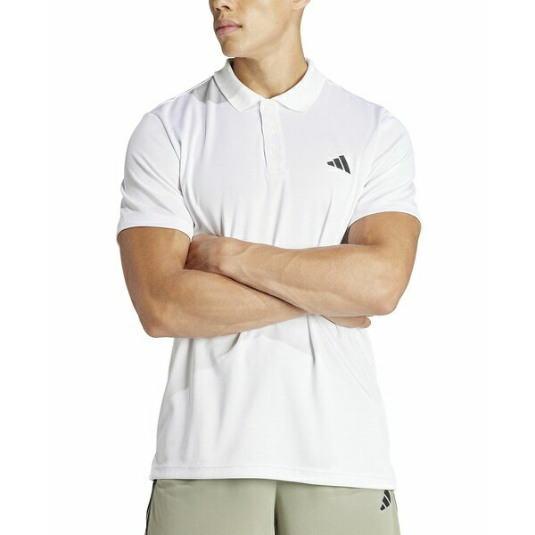 アディダス メンズ シャツ トップス Men's Essentials AEROREADY Training Polo Shirt White
