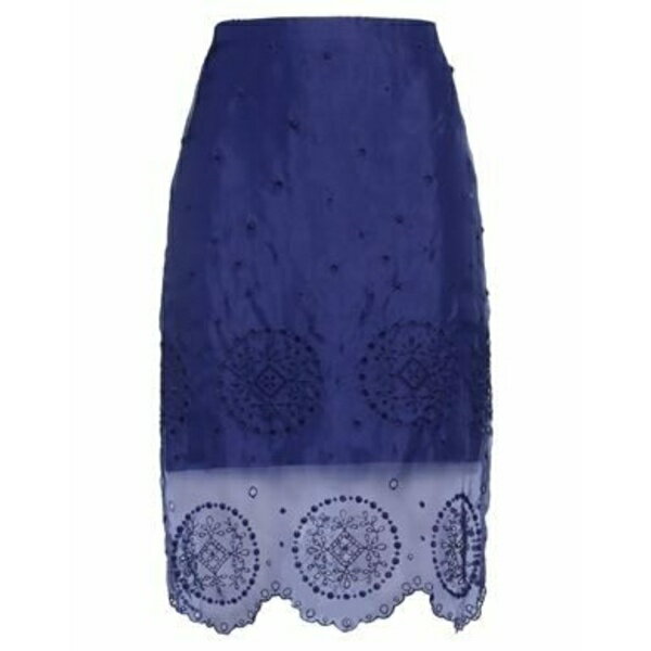 【送料無料】 デス フェム レディース スカート ボトムス Midi skirts Blue