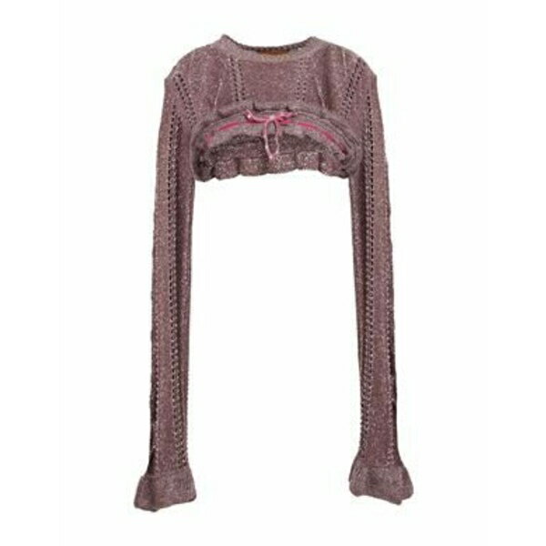 【送料無料】 コルミオ レディース ニット&セーター アウター Sweaters Purple