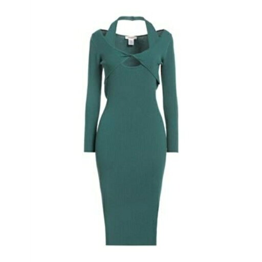 【送料無料】 コンタット レディース ワンピース トップス Midi dresses Green 【送料無料】 コンタット レディース ワンピース トップス Midi dresses Green