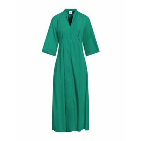 【送料無料】 アスペジ レディース ワンピース トップス Midi dresses Green