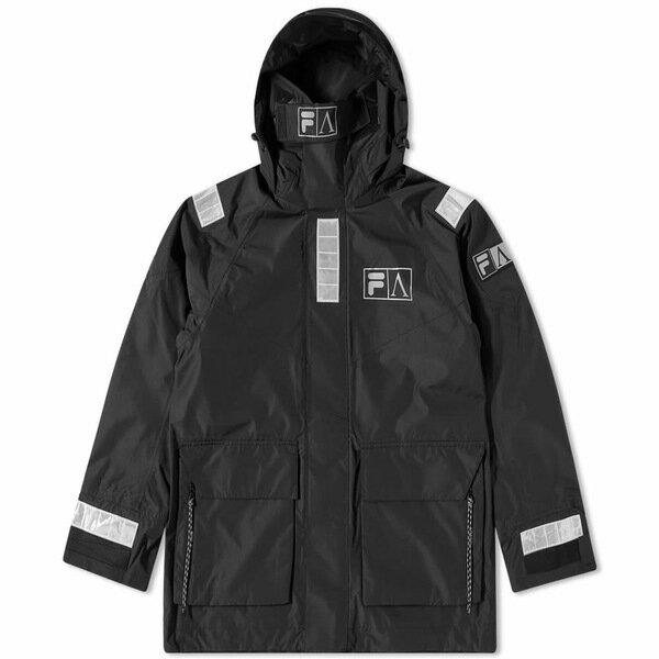 アリーズ レディース ジャケット＆ブルゾン アウター Aries x Fila Sailing Jacket Black