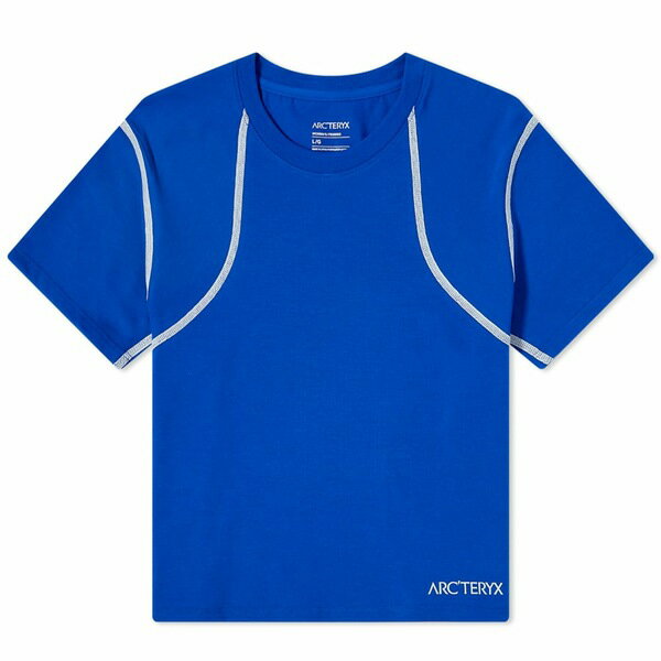 アークテリクス レディース Tシャツ トップス Arcteryx System A Alesa Tee Blue