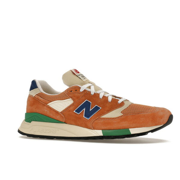 New Balance ニューバランス メンズ スニーカー 【New Balance 998 MiUSA Teddy Santis Orange Royal】 サイズ US_5.5(23.5cm) Orange/Royal