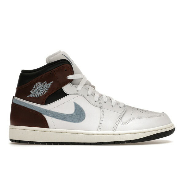 Jordan ジョーダン メンズ スニーカー 【Jordan 1 Mid SE Brown Blue Grey】 サイズ US_11.5(29.5cm) White/Blue Grey/Black/Sail
