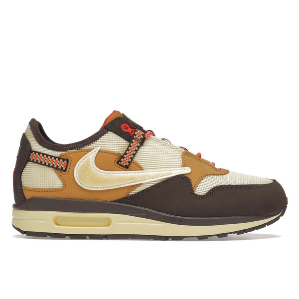 Nike ナイキ メンズ スニーカー 【Nike Air Max 1 Travis Scott Cactus Jack Baroque Brown】 サイズ US_11(29.0cm) Baroque Brown/Lemon Drop-Wheat-Chile Red