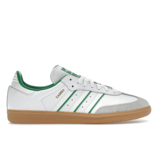 adidas アディダス メンズ スニーカー 【adidas Samba OG Crystal White Green】 サイズ US_9(27.0cm) Cloud White/Crystal White/Green adidas アディダス メンズ スニーカー 【adidas Samba OG Crystal White Green】 サイズ US_9(27.0cm) Cloud White/Crystal White/Green