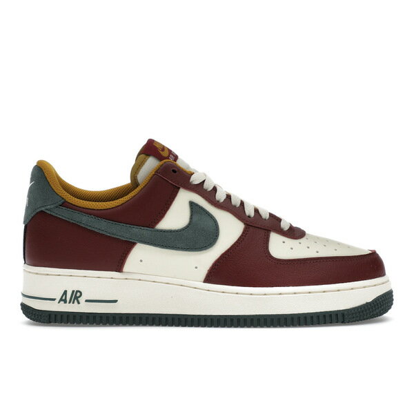 Nike ナイキ メンズ スニーカー 【Nike Air Force 1 Low '07 LV8 Dark Team Red Vintage Green】 サイズ US_7.5(25.5cm) Coconut Milk/Dark Team Red/Bronzine/Vintage Green