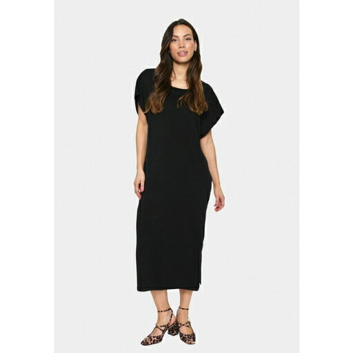 サントロペ レディース ワンピース トップス MILASZ - Jumper dress - black サントロペ レディース ワンピース トップス MILASZ - Jumper dress - black