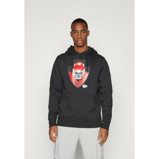 ファナティクス メンズ サンダル シューズ NFL KANSAS CITY CHIEFS ILLUSTRATION HOODIE - Club wear - black ファナティクス メンズ サンダル シューズ NFL KANSAS CITY CHIEFS ILLUSTRATION HOODIE - Club wear - black