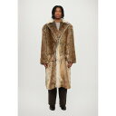 ハンコペンハーゲン メンズ ジャケット&ブルゾン アウター LONG COAT - Winter coat - wild brown