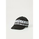 ヴェルサーチ メンズ 帽子 アクセサリー BASEBALL MEDUSA CHAINS - Cap - black/silver-coloured
