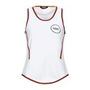 CALVIN KLEIN 205W39NYC カルバンクライン カットソー トップス レディース Tank tops White