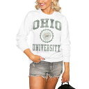 ゲームデイ レディース パーカー・スウェットシャツ アウター Ohio Bobcats Women's Seal of Approval Perfect Pullover Sweatshirt White