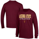 チャンピオン メンズ Tシャツ トップス Arizona State Sun Devils Cham ...