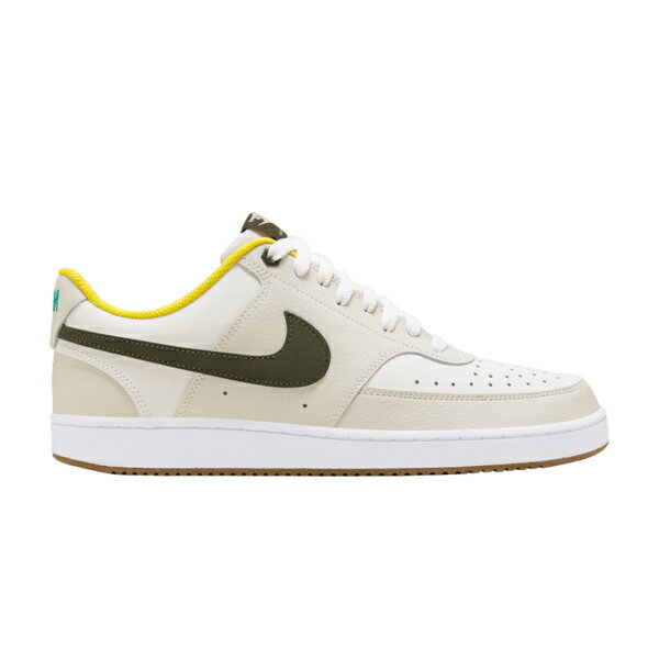 楽天astyNike ナイキ メンズ スニーカー 【Court Vision Low 'White Cargo Khaki'】 サイズ US_6.5（24.5cm）