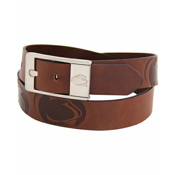 エーグルウィング メンズ ベルト アクセサリー Men's Penn State Nittany Lions Brandish Leather Belt - Brown Brown