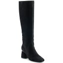 ダナ キャラン ニューヨーク レディース ブーツ シューズ Women's Cana Knee High Block Heel Boots Black
