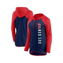 ファナティクス レディース ジャケット&ブルゾン アウター Women's Navy, Red Boston Red Sox Forever Fan Full-Zip Hoodie Jacket Navy, Red