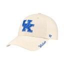 47ブランド レディース 帽子 アクセサリー Women's Natural Kentucky Wildcats Miata Clean Up Adjustab...