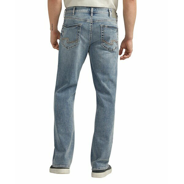 シルバージーンズ メンズ デニムパンツ ボトムス Men's Zac Relaxed Fit Straight Leg Jeans Indigo