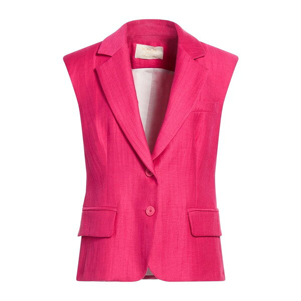Coat - 【送料無料】 カオス レディース ジャケット＆ブルゾン アウター Blazers Pink